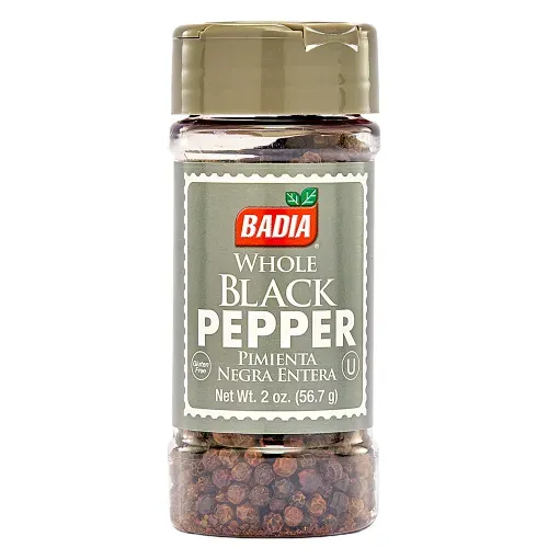 Pimienta Negra Entera Badia 2 Oz