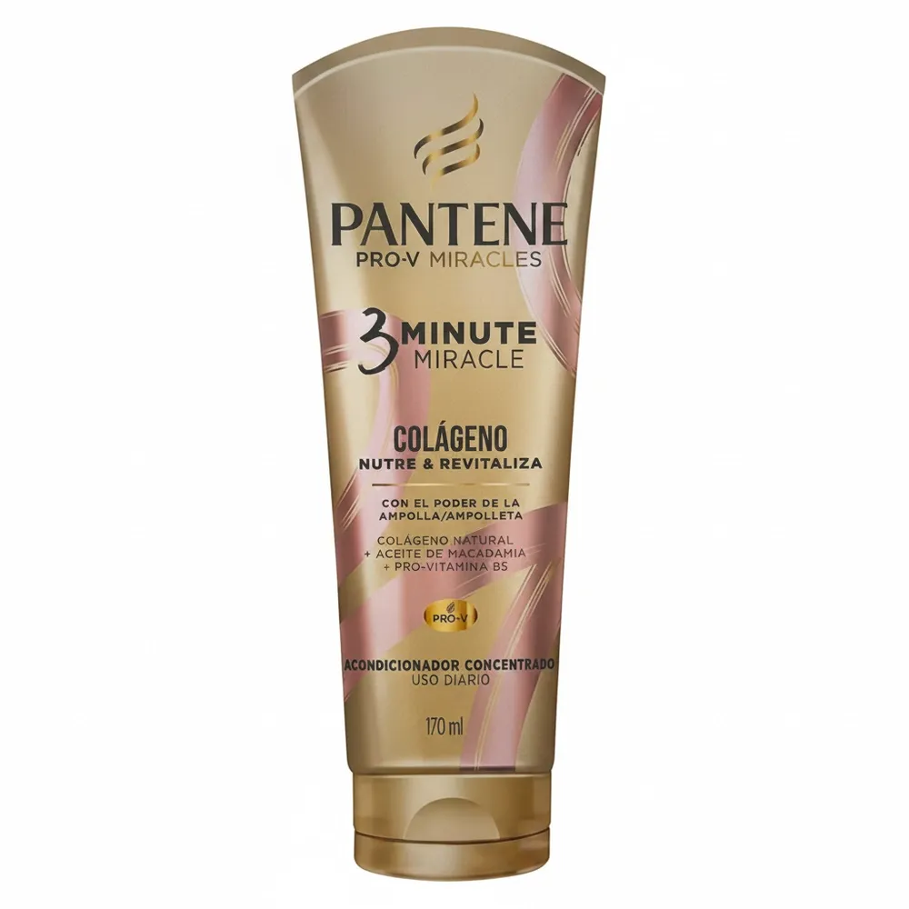 Acondicionador 3Mm Nutre Colágeno Pantene 170 Ml