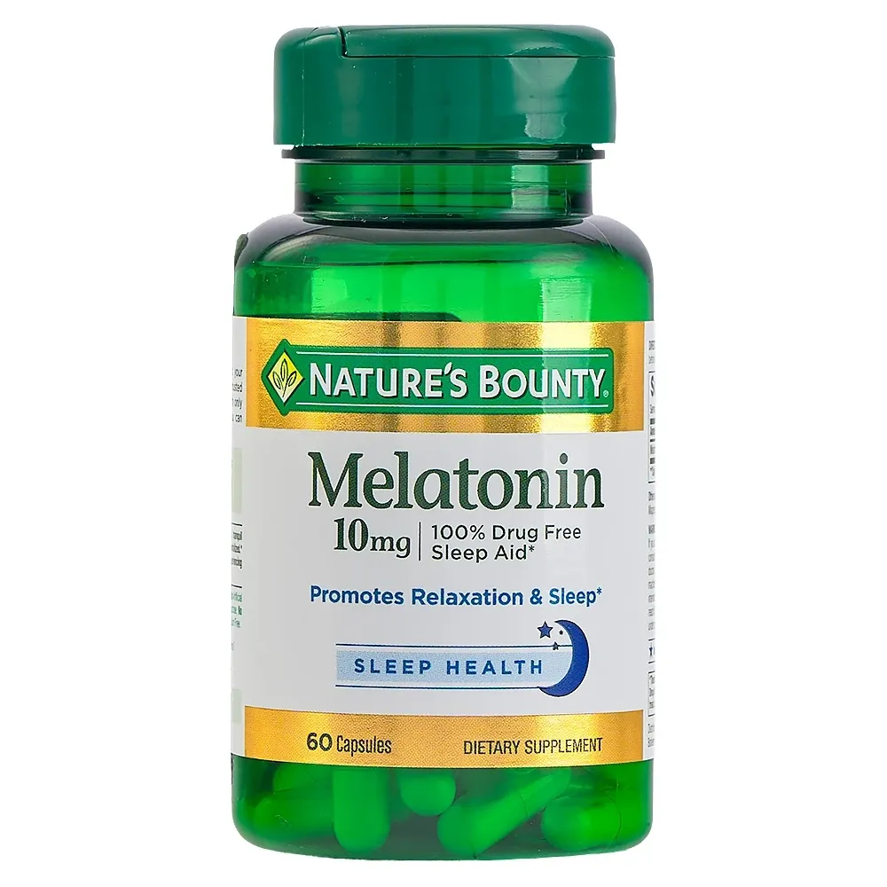 Melatonina Nature'S Bounty 10 Miligramos 60 Cápsulas