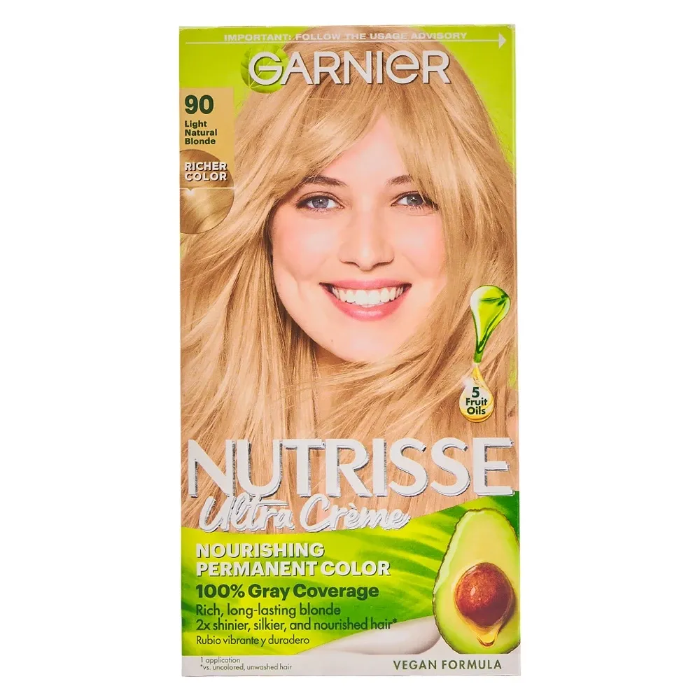Tinte En Kit Garnier Nutrisse 90 Light Natural Blonde