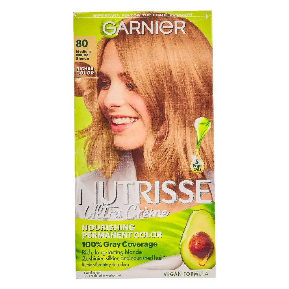 Tinte En Kit Garnier Nutrisse 80 Medium Natural Blonde